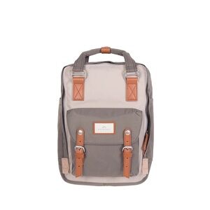 Doughnut Macaroon Backpack - classic ivory x light gray
